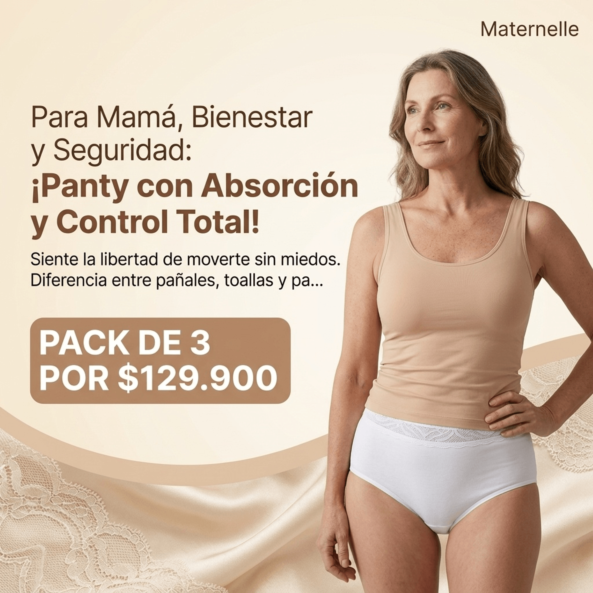 Panty incontinencia